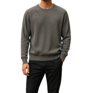 Threadbare Denim Corps Men’s Vintage Crafted Sweater Sunwashed Lightweight XL